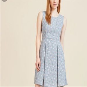 ModCloth poodle print dress